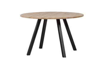 Tablo - Table de repas ronde en bois D 120