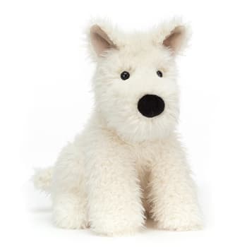 Peluche chien Scottie 23x13cm