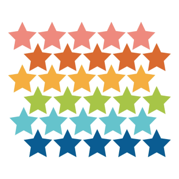 Stickers Muraux Nuages Pour Enfant - 32 Autocollants Vinyle Amovibles Bleu Ciel - Décoration Chambre Bébé - 1