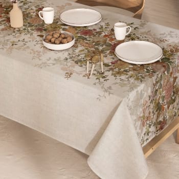 Tovaglia in cotone rettangolare per tavolo piccolo, grande, resistente alla  polvere, resistente all'acqua, decorazione per la cucina e la cena