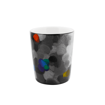 TAZZINA - Tasse Espresso  - Black Palette - porcelaine - 5 x 0 x 6 cm