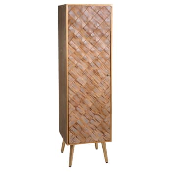 Armario de madera 40,5x37x139,5h cm