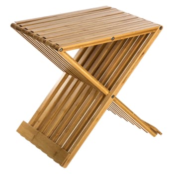 Chaise pliante en bambou