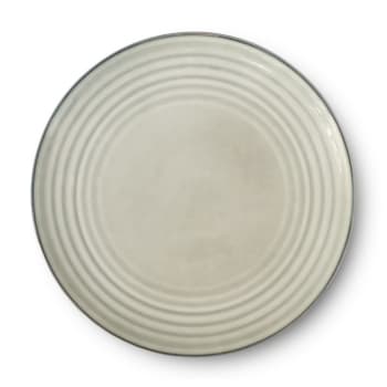 Coffret 6 assiettes plates D28cm Shadow