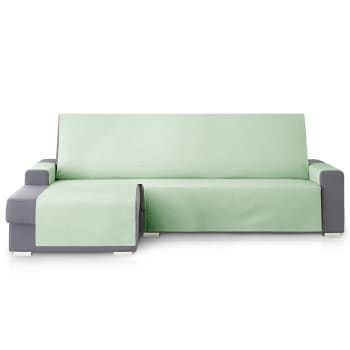 ROYALE - Protector cubre sofá chaiselongue izquierdo 290 verde