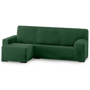 RUSTICA - Funda de sofá elástica  verde chaiselongue corto Izquierdo