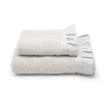 Lacasashop Cestino Con 4 Lavette Asciugaani Ospiti In Spugna C 30x30 - Foto 13