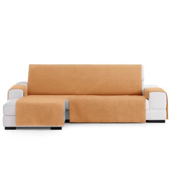 BRISA - Protector cubre sofá chaiselongue izquierdo 290  ocre