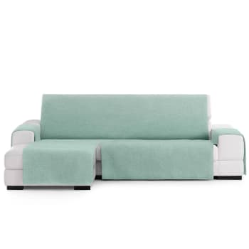 BRISA - Protector cubre sofá chaiselongue izquierdo 240  verde