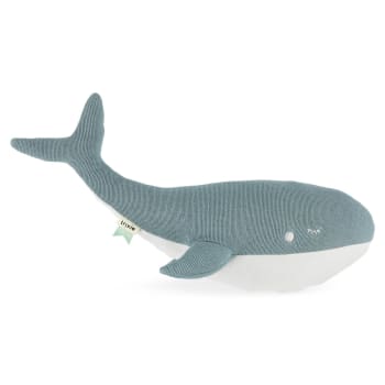 TRIXIE KNITTED TOYS - Peluche tricot WHALE