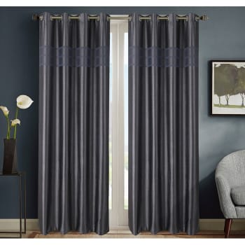ORION - Par de cortinas oscuras gris antracita 140x260cm