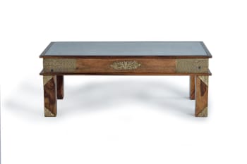 Benín - Table basse en bois de palissandre