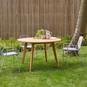 Mini Table Pliante de Jardin Carrée Teck - Déco du Jardin à Reims