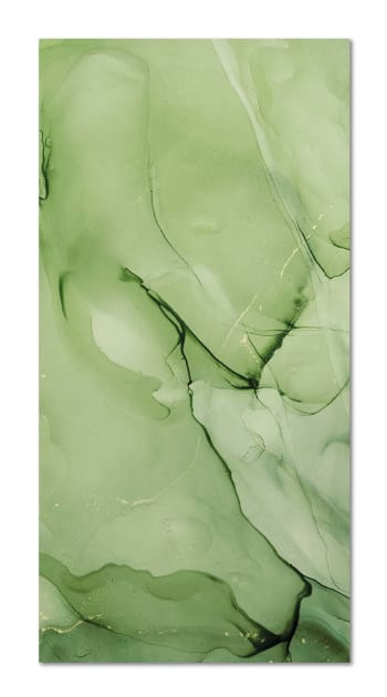 Tapis vinyle marbre vert 140x200cm