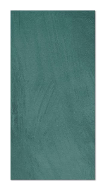 Tapis vinyle marbre vert foncé 40x80cm