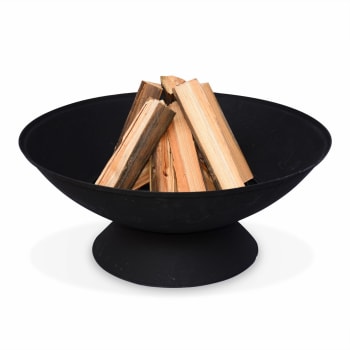 Lavo - Braciere a legna in ghisa nera  diametro 56 cm nero