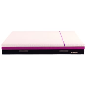 Materasso Ibrido Matrimoniale Lechepus 160x190 Cm (circa) – 35,5 Cm Di Altezza, Memory Foam E Molle Insacchettate A 7 Zone, Comfort Morbido, Certificato CertiPUR, Anti-Transfert - 3