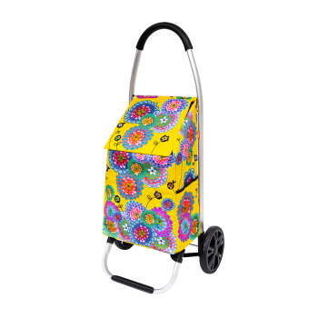 TROLLY - Chariot de courses  jaune polyester 0 x 22 x 53 cm