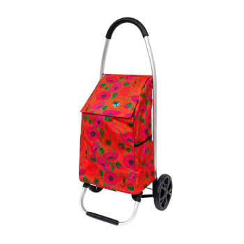 TROLLY - Chariot de courses  rouge polyester 0 x 22 x 53 cm