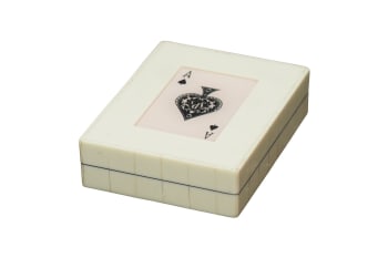 Boite - Caja de juego de madera blanca