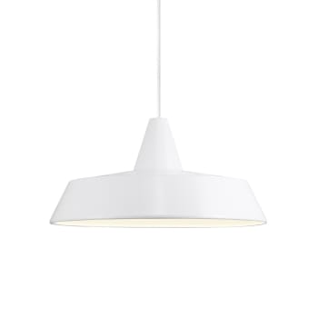 JUBILEE - Lámpara de techo colgante minimalista blanco con altura regulable
