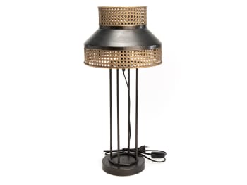 MÉLANIE - Lampe de table   en métal  or