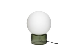 Sphere - Lampe de table en verre vert