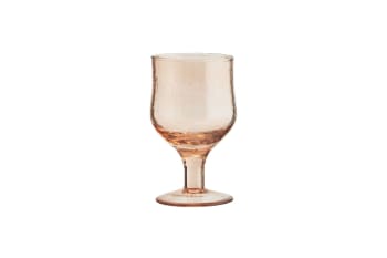 Marto - Bicchiere da vino in vetro rosso