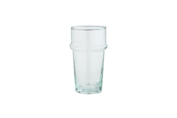 Beldi - Großes Wasserglas aus Klarglas, transparent