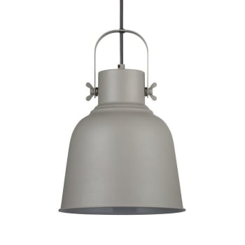 ADRIAN - Lámpara de techo vintage gris con pantalla orientable Ø 25 cm