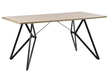 Buscot - Tavolo da pranzo 160 x 90 cm legno chiaro