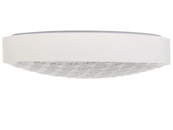 Arli - Lámpara de techo LED de metal blanco ⌀ 48 cm