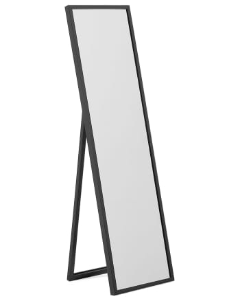Torcy - Standspiegel Kunststoff schwarz 140x40