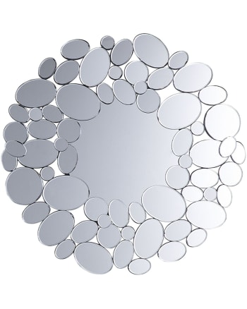 Limoges - Specchio da parete in argento ø70 cm