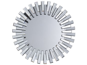 Cholet - Miroir en verre argenté 70x70