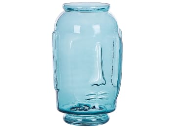 Sambar - Dekovase Glas blau H31