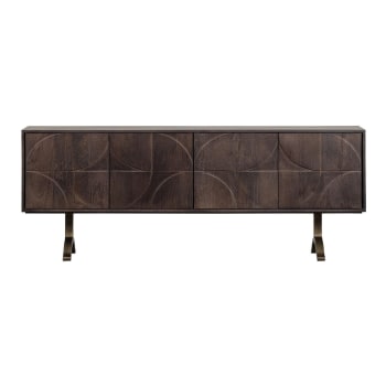 Draw - Sideboard aus braunem Holz L180