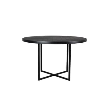 Class - Table design en bois noir