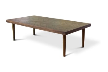 Alienor - Table basse en bois marron