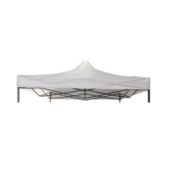Copertura Superiore Per Gazebo 310 G/mq 3x3 M Grigio - Foto 6