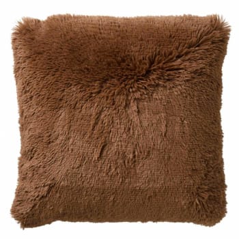 Lot De 4 Housses De Coussin Marron Reflet Violet – Neuves Avec étiquettes