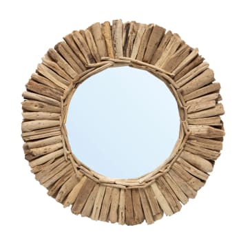 Driftwood - Spiegel aus Holz D60