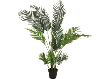 Palmier artificiel  Ø 90 x 150 cm en pot plastique vert