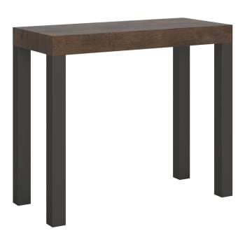 Specchio su piede psiche in Metallo L. 45 x H. 171 cm Dorato ASATU
