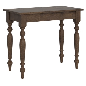 Romagna - Consolle allungabile 90x48/308 cm effetto legno noce