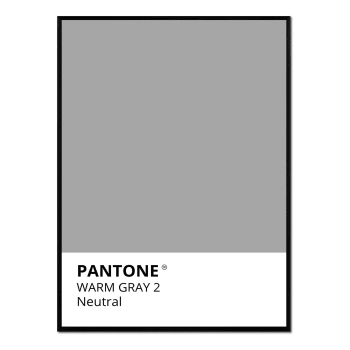 PANTONE - Póster con marco negro 30x40