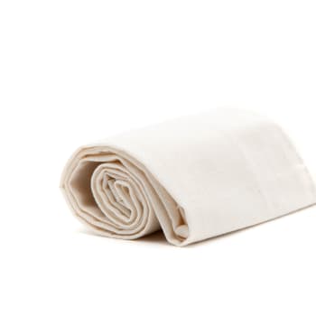 PASELO - Tissu de filtration en coton blanc cassé