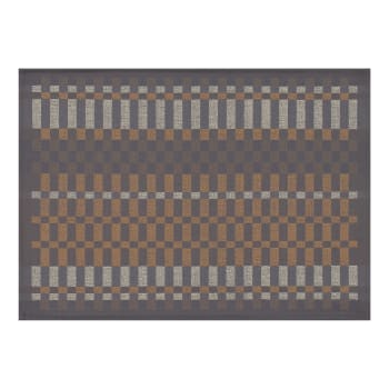 Origin rythme - Set de table en coton ecorce 50 x 36