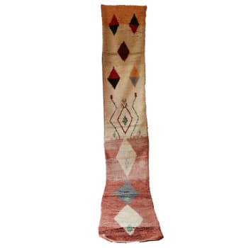Tapis berbere authentique marocain laine noir blanc Riad – AFKliving