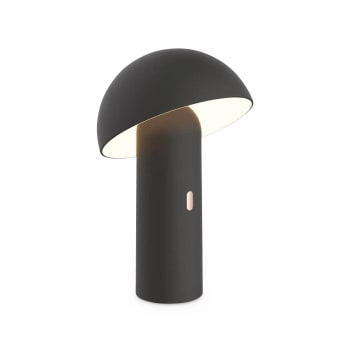 Thom - Lampe de table sans fil nomade noire